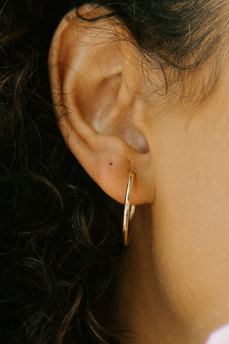 Medium Everyday Hoop Earrings