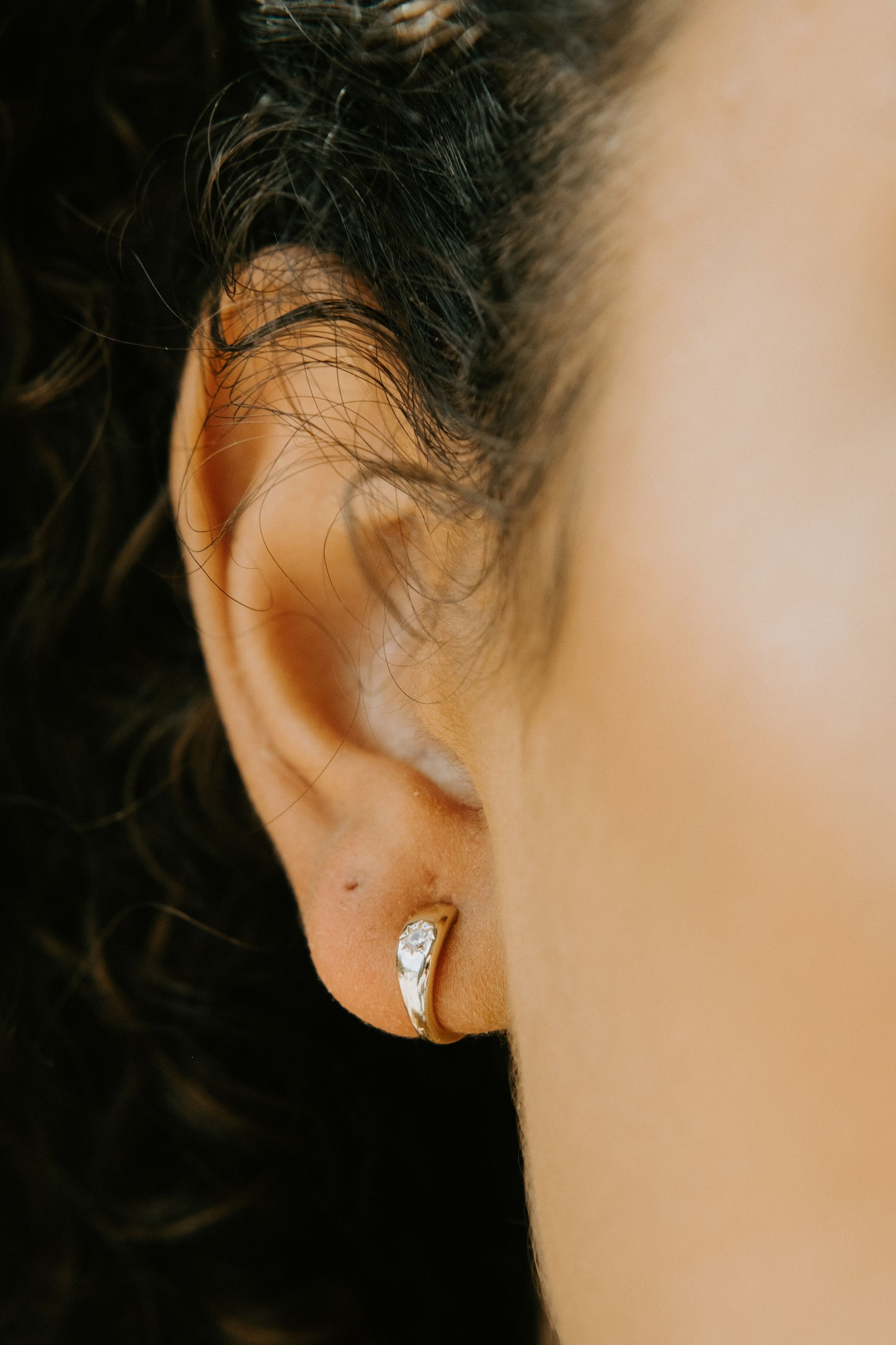 Starburst Hoop Earrings