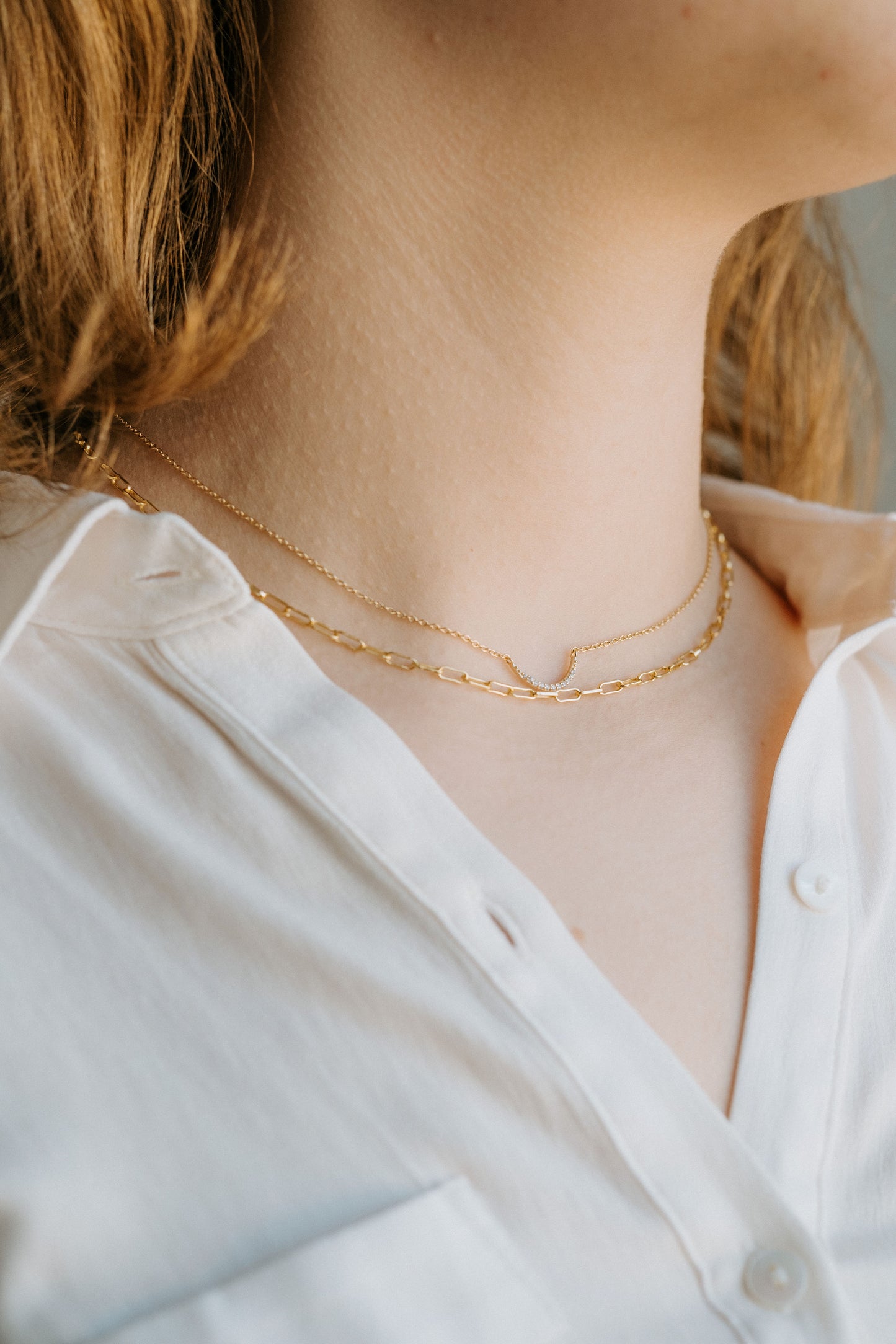 Paperclip Chain Necklace