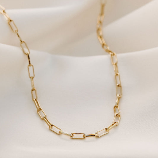 Paperclip Chain Necklace