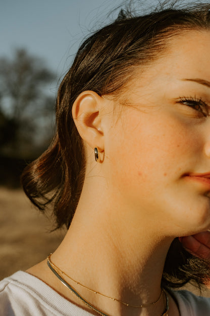 Classic Bold Hoop Earrings