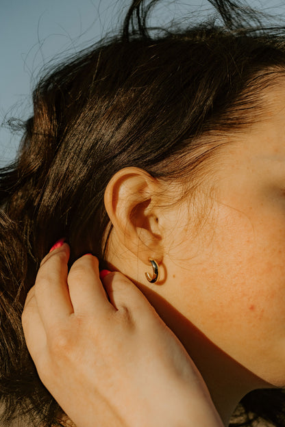 Classic Bold Hoop Earrings