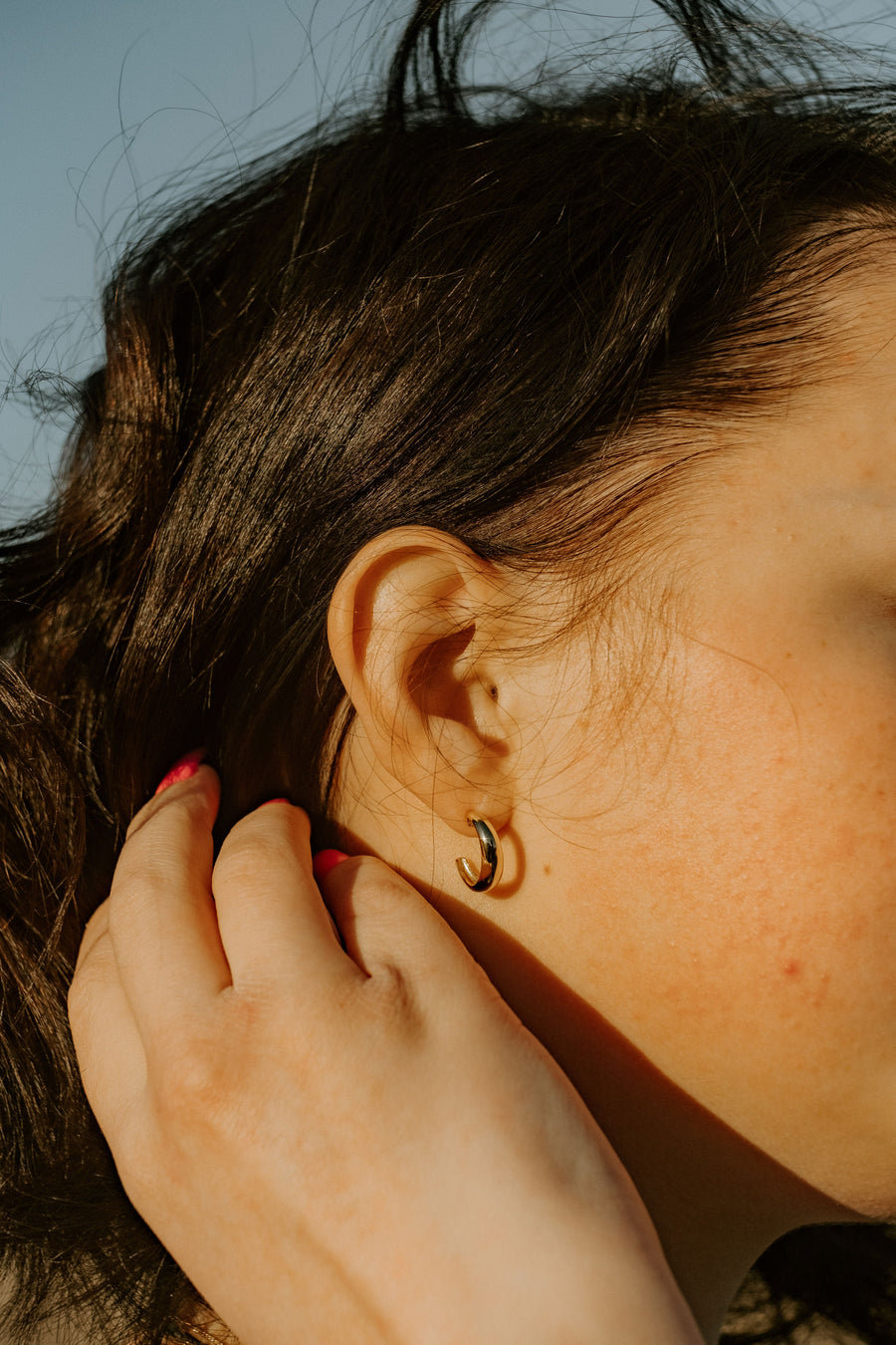 Classic Bold Hoop Earrings