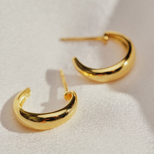 Classic Bold Hoop Earrings