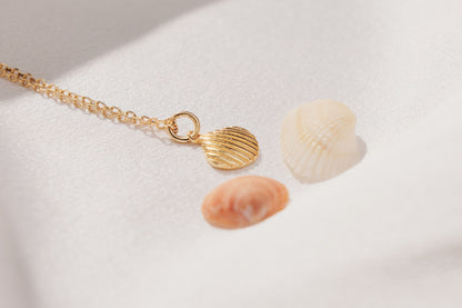 Gold Shell Necklace