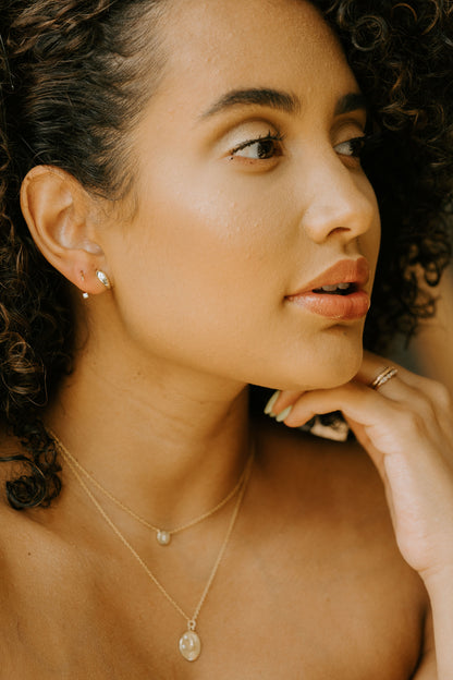 Starburst Hoop Earrings